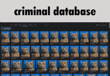 Criminal Database Cat GIF - Criminal Database Cat Criminal Cat GIFs