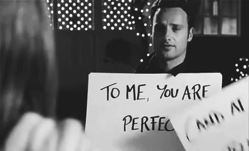 To Me, You Are Perfect GIF - Love Actually Andrew Lincoln Mark GIFs