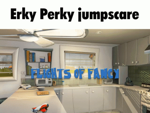 Erky Perky Life Was Good On Hotdog Stand GIF - Erky Perky Life Was Good On Hotdog Stand Jumpscare GIFs