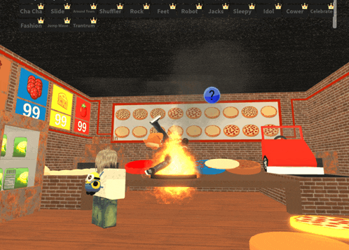 a screenshot of a video game with the number 99 on the bottom right