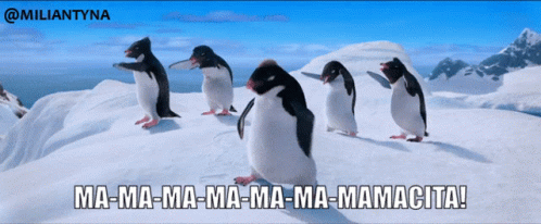 Happy Feet Mamacita GIF - Happy Feet Mamacita Penguins GIFs