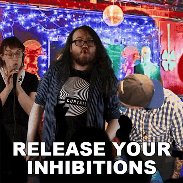 Release Your Inhibitions Ian Terry GIF - Release Your Inhibitions Ian Terry Joram Zbichorski GIFs