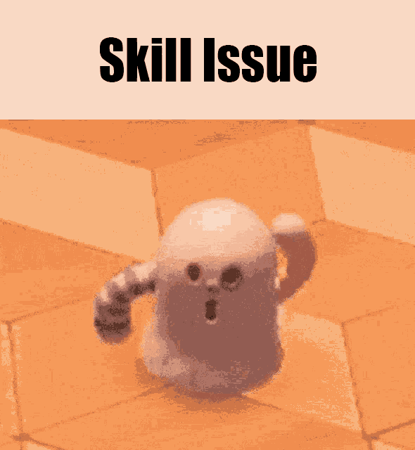 Animal Crossing Skill Issue GIF - Animal Crossing Skill Issue Meme GIFs