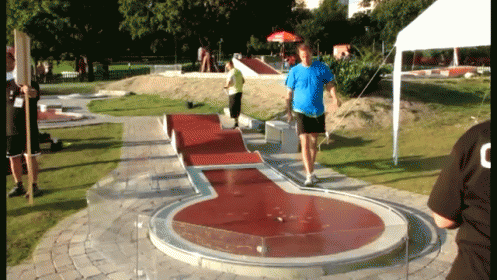 Hole In One GIF - Omg Thrilled Yes GIFs