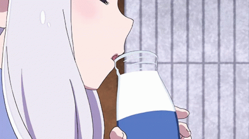 Anime Milk GIF - Anime Milk Anime Milk GIFs