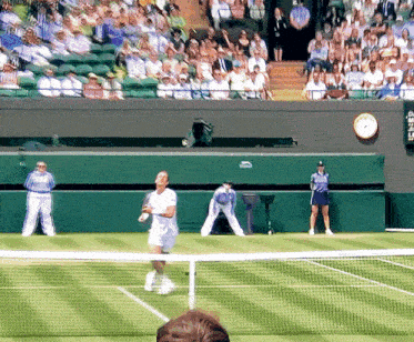 Jiri Lehecka Reach Over Net GIF - Jiri Lehecka Reach Over Net Tennis GIFs