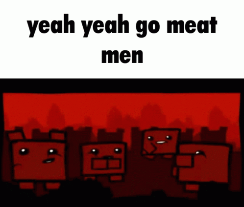 Super Meat Boy Dance GIF - Super Meat Boy Dance Go Meat Men GIFs