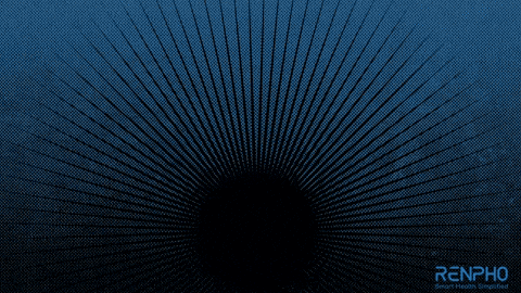 a blue background with a red bar that says br on it
