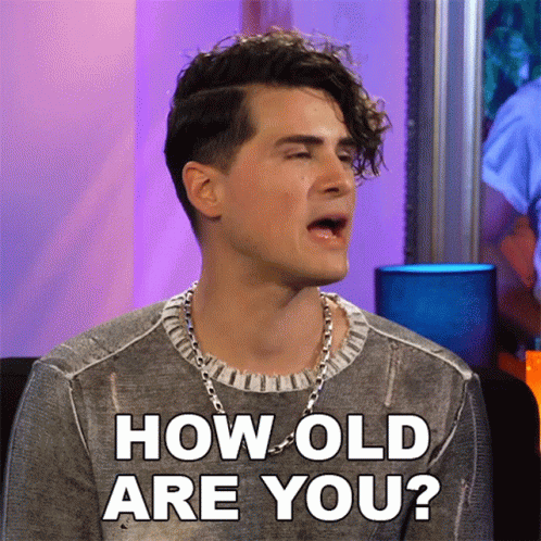 How Old Are You Anthony Padilla GIF
