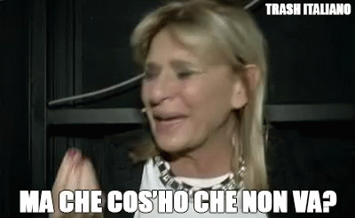 Trash Italiano Gemma GIF - Trash Italiano Gemma Galgani GIFs