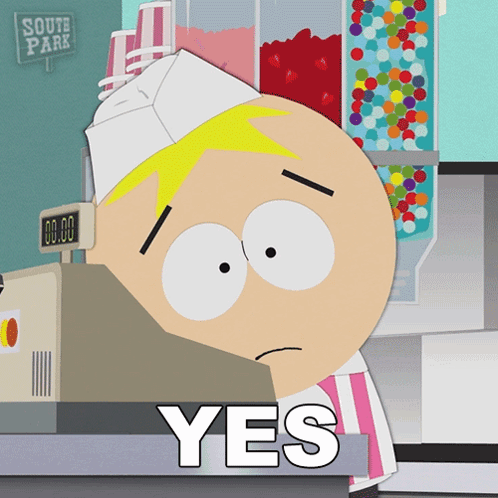 Yes Butters Stotch GIF - Yes Butters Stotch South Park Dikinbaus Hot Dogs GIFs