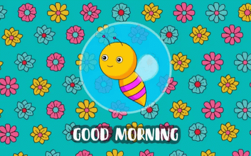 Good Morning Spring Flowers GIF - Good Morning Spring Flowers Bees GIFs