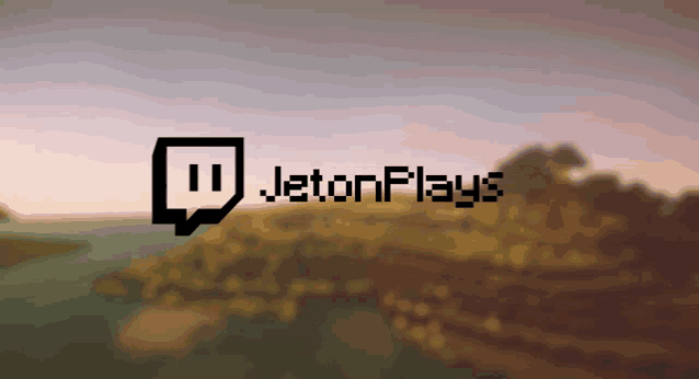 a blurred image of a field with the words jetonplays