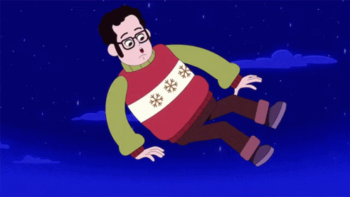 Falling Ohh GIF - Falling Ohh Christmas Sweater GIFs