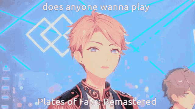 does anyone wanna play plates of fate