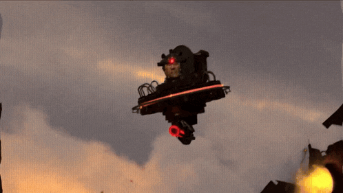 a picture of a robot with the words where is he