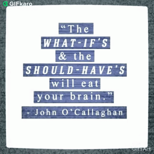 The What Ifs And The Should Haves Will Eat Your Brain Gifkaro GIF - The What Ifs And The Should Haves Will Eat Your Brain Gifkaro Things You Regret Will Damaged Your Brain GIFs