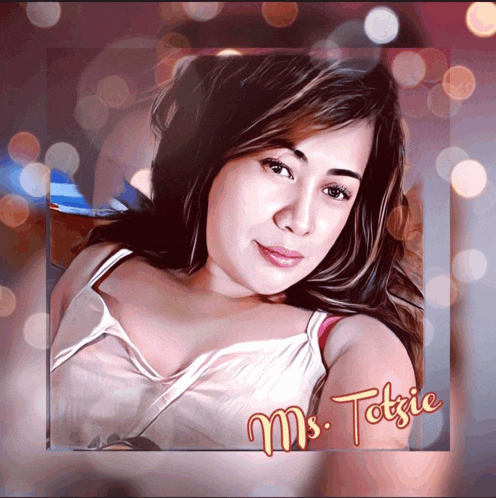 a picture of a woman with the name ms. tatzie