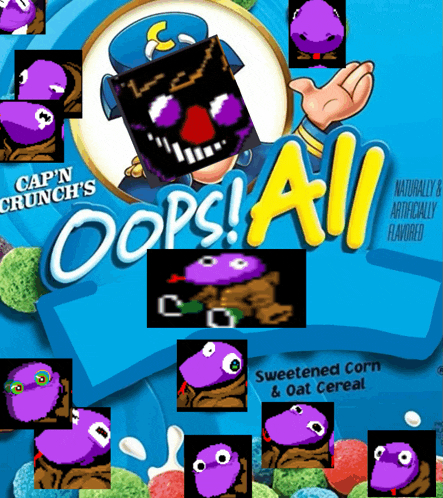 a box of cap n crunch 's oops ! all sweetened corn & oat cereal