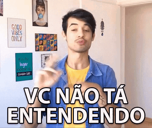 Vc Nao Ta Entendendo You Dont Understand GIF - Vc Nao Ta Entendendo You Dont Understand Misunderstand GIFs