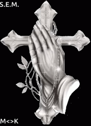 Praying Rosary GIF - Praying Rosary Cross GIFs