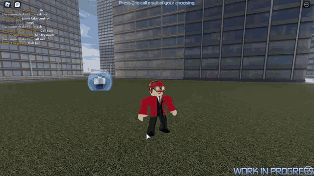 a screenshot of a video game with the words work in progress on the bottom
