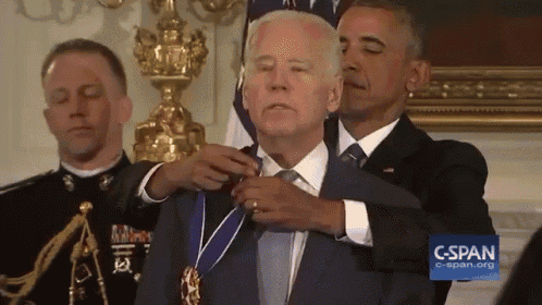 Joe Biden GIF - Joe Biden Medal Of Freedom Obama GIFs