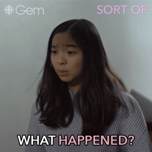 What Happened Violet GIF - What Happened Violet Sort Of GIFs