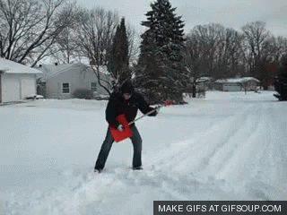 Snowday Shovel GIF - Snowday Shovel Guitar GIFs