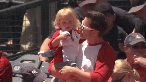 Baby Bounce GIF - Fox Sports Fathers Day Dad4mvp GIFs