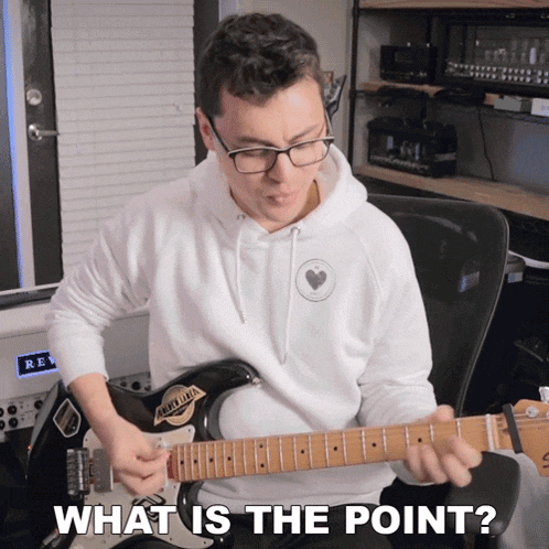 What Is The Point Hunter Engel GIF