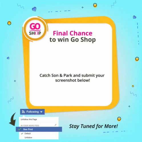 Go Shop Facebook Giveaway Final GIF - Go Shop Facebook Giveaway Final Chance GIFs