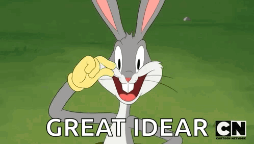 Tengo Una Idea Bugs Bunny GIF - Tengo Una Idea Bugs Bunny Looney Tunes GIFs