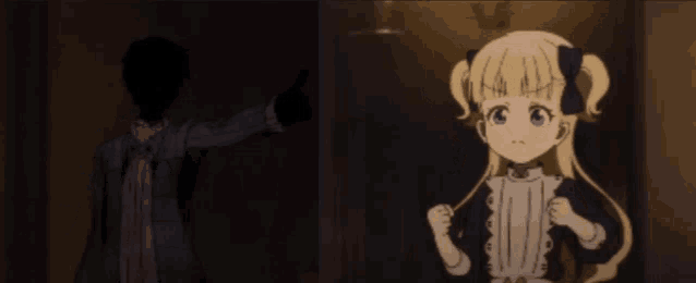 a boy and a girl are standing next to each other