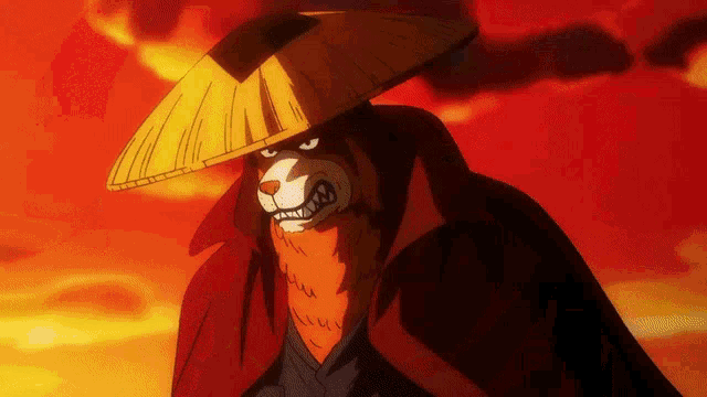 a cartoon character is wearing a yellow hat