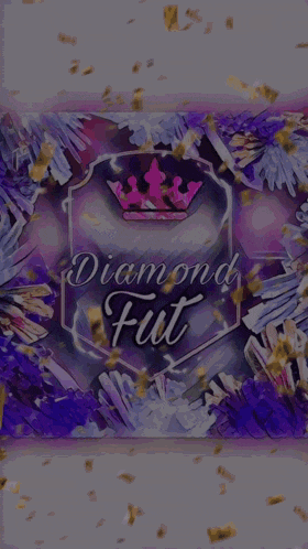 a diamond fut sign with a lightning bolt