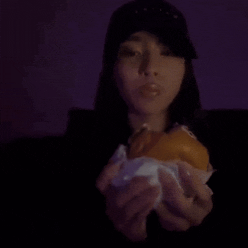 a person is holding a tissue in their hand