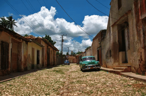 Personalized Cuba Tours Car GIF