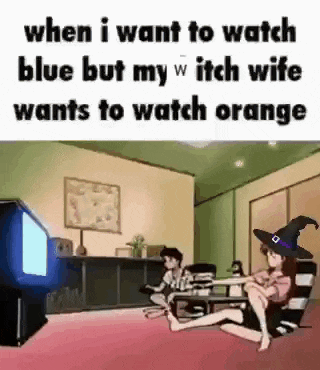 a couple of people are sitting in front of a television in a living room .