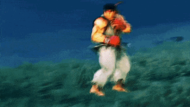 Street Fighter Ryu GIF - Street Fighter Ryu Battle GIFs