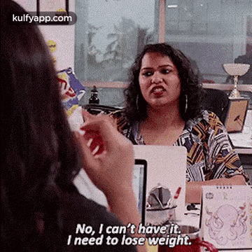 No, I Can'T Have It.I Need To Lose Weight..Gif GIF - No I Can'T Have It.I Need To Lose Weight. Vidya Balan GIFs