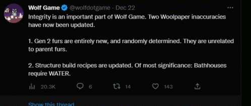 Wolf Game Announcement GIF - Wolf Game Announcement GIFs