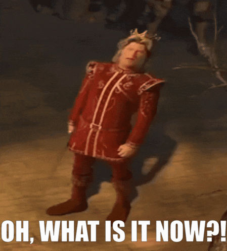 Shrek Prince Charming GIF - Shrek Prince Charming What Is It Now GIFs