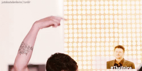 I'M A Fan Of Your Work GIF - The Voice Adam Levine Im A Fan Of Your Work GIFs