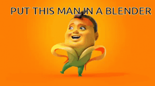 Mango Man Blender GIF - Mango Man Blender GIFs