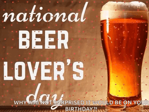 National Beer Lovers Day Hearts GIF - National Beer Lovers Day Hearts GIFs