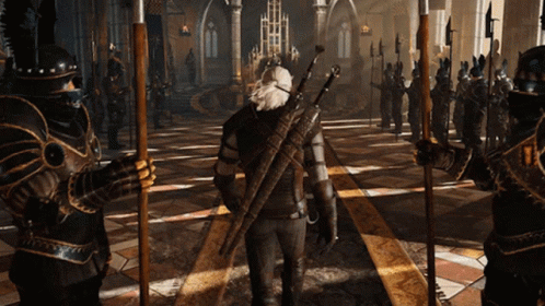 Im Here Geralt GIF - Im Here Geralt Geralt Of Rivia GIFs