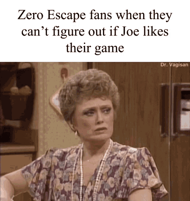 Zero Escape Fans GIF
