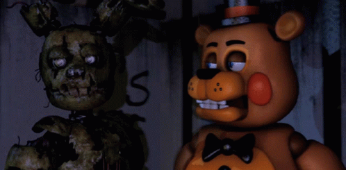 Staring Freddy GIF - Staring Freddy Looking At Each Other GIFs