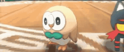a cartoon owl with a mustache and glasses is standing on a rug .